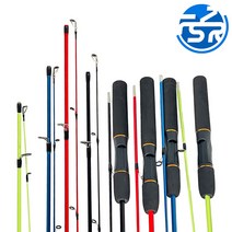 짧은 루어대 민물 바다낚시 초보낚시대 구멍치기 좌대, 레드