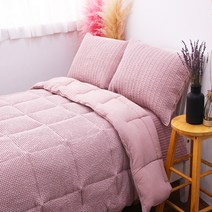 이브리다 순면 모달 와플 차렵이불 인디핑크 SS