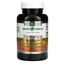 어메이징뉴트리션 브로멜라인 500mg 120정, 1개