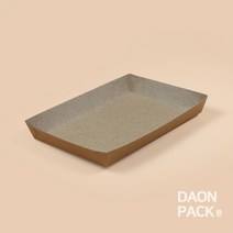 [KY 5호] 일회용 크라프트 트레이 김밥 분식 떡집 포장용기 / 1box 1000개