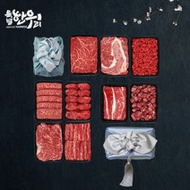 [특별한우리] 1등급 한우 정육선물세트 6호, 불고기400g,국거리400g,산적400g,다짐육400g