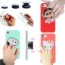 실리콘 젤리 케이스+스마트톡 거치대 세트 LG G6 G7 G8 V30 V35 V40 V50 V50S Q6 Q7 Q8 Q9 X2 X4 X5 X6 Q31 Q51 Q52 캐릭터 톡 범퍼