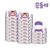 순둥이 [순둥이]프리미엄 엠보싱 물티슈 휴대 캡형 20매 20팩 (cE-com), 선택완료, 단품없음