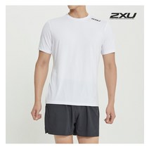 2XU 2XU 글로벌 남성 코어 2팩(민소매+반팔티)_X0MU15117WHT