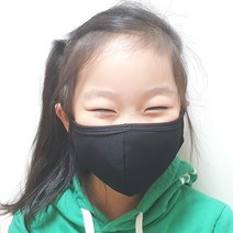 들꽃잠 풍기인견 다이마루 필터 입체 마스크 5개 세트 어린이용 소 사이즈, 아이보리 5개 세트