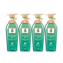 [ 조 은 마 켓 ] 두 피 정 화 피 지 케 어 딥 클 렌 징 려 청 아 두 피 딥 클 렌 징 샴 푸 500ml, 4개