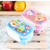 릴팡 뽀로로 변신밀폐도시락, 블루