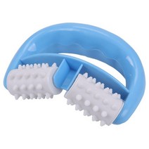 페이스롤러 니들롤러 마사지롤러 1PC 안티 셀룰 라이트 마사지 빠른 롤러 핸드 건강 관리 도구, 01 파란