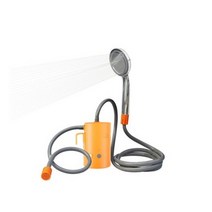 캠핑샤워기 이동식샤워기 차박 샤워기 이동식 수전 휴대용 USB 충전식 샤워펌프 세차 캠핑 세수 캠핑 설겆이, 블랙 세트