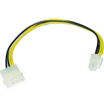 12V 전원 케이블 - 펜티엄4 메인보드 전원 변환용 / 케이블(USB/LAN/HDMI), 단일 수량