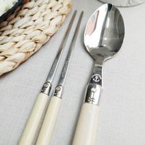 까르투하 양식기 스페인 커트러리 수저 나이프 포크, 젓가락, 블랙