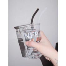 이에스 MBTI 엠비티아이 글라스컵 커피컵 2유형, 컵+빨대, 1개, ESFJ