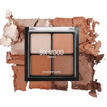 식스무드 쿼드 아이섀도우 팔레트 6.7g, 1, 본상품선택, 본상품선택