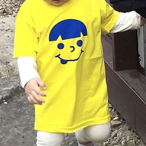 빈스패밀리 루키 아동 티셔츠 반팔 면티 유아 아동옷 기본티 국내산