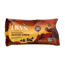 릴리스 다크 초콜릿 베이킹 칩 255 g Dark Chocolate Baking Chips 9 oz, 1개, 255g