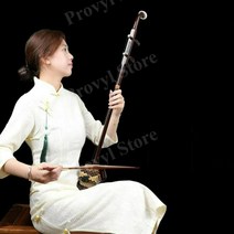 아쟁 해금 국악기 휴대용 취미용 입문용, 세련된흑단얼후+절묘한케이스