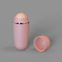 페이스 롤러 니들 페이스롤러 미니 v라인 괄사 오일 업소빙 볼캐닉 스톤 블레미쉬 티존, 01핑크