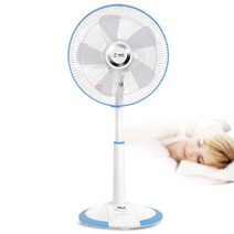 저소음 가정용 선풍기 거실용 사무실용 조용한 시원한 14인치, 블루