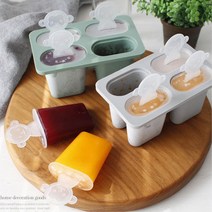 블루베리용 요거트용 실리콘샤베트몰드 트레이 만들기