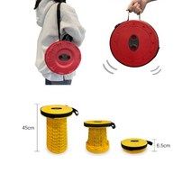쭈욱 늘어나는 야외의자 휴대용의자 7가지color 최대하중120kg, 민트