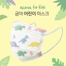 금아 어린이 공룡 캐릭터 마스크[36매]