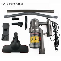 흡입력 좋은 무선청소기 가전 배터리 출력 파워 생활, 220V With cable
