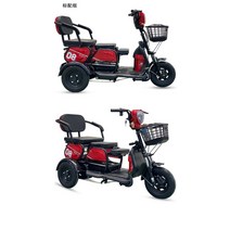 전기자전거 삼륜 400w 성인 라이딩 3인승 전동자전거, 상세이페이지 참고, 표준 버전  배송 48V