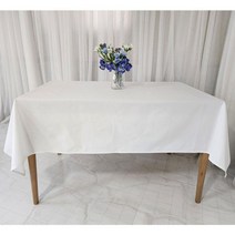 면식탁보 면테이블보 면탁자보 6인백아이보리 230x145 _ 239599ea