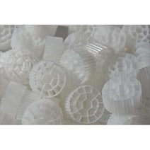 반려용품 K3 바이오 필터 미디어 이빙 베드 필름 리액터(MBBR) 수경재배 양식 수경재배용 - 연못 수족관, 1 Cubic Foot, one option