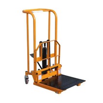 휴대용 유압 리프트 소형 간이 지게차 화물 핸트카트, 0.9m 범용 선반 겸용 400kg