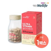 [대상] 울트라비타민 우먼 1200mg x 60정, 1세트
