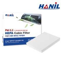 한일 헤파필터 PM0.3 차량용 극초미세먼지 HEPA 자동차에어컨필터, UM176