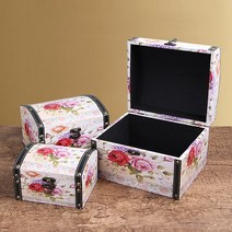 엔틱 로즈 3종 보석함세트 액세서리보관함, 상세 참조