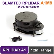 TF 미니 라이다 센서 PLUS Slamtec-rvlidar A1 2D 360 도 12 미터 스캐닝 반경 라이더 스캐너 로봇 탐색 및 장애물 방지