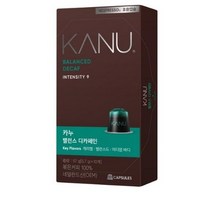 카누 밸런스 디카페인 네스프레소 호환 캡슐 커피, 5.7g, 50개