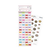 보석 스티커 세트 큐빅 비즈 입체 반짝이 소지품 꾸미기 재료 하트 알파벳 숫자 다꾸 공주 크리스탈 만들기, 비즈:리본 ＋ 사은품 증정