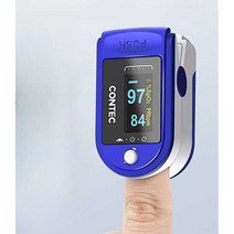 산소포화도 측정기 맥박 디스플레이 옥시미터 농도계, 컬러 스크린 모델 -4방향 디스플레이