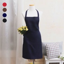 [에이치플러스몰] 핸드메이드 목끈형 앞치마 미술/가정/수예/주방/손님, 상세 설명 참조