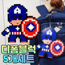 복돼지마켓 디폼블럭 5개 세트, A맨