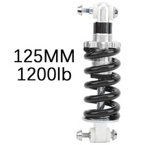 쇽업쇼바 자동차 에어 다운스프링 쇼바스프링 150/125/100mm 500/600/750/1200lb 자전거 스프링 쇼크 업소, 06 125mm-1200lb
