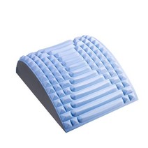 도수 카이로프랙틱드롭기 목견인기 뒤로 마사지 기계 들것 장비 도구 Massageador 매직 스트레치 휘트니스 요추 지원 휴식 척추 완화, 파란
