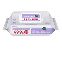 그린핑거 유아용품 소독티슈 캡형 50매, 55개