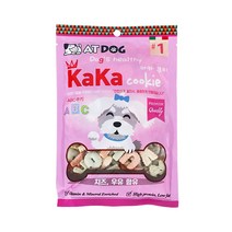 앳독 카카 ABC 알파벳 비스켓/쿠키 100g 강아지간식, 단품