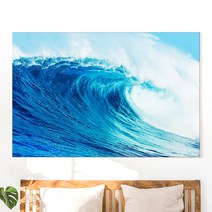 바다사진 물그림 바다액자 물사진 물멍 카페 감성 해변 창문 인테리어 캔버스 액자, 03.서핑웨이브