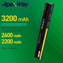 노트북 배터리 Apexway L12S4E01 Lenovo Z40 Z50 G40-45 G50-30 G400S, 01 3200 미리암페르하우어