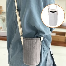 텀블러 가방 파우치 보온보냉 보틀 DD-10676 에코백, 그레이