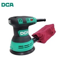 DCA 유선 원형 오비탈 샌더 ASA125 전기샌다 5인치 샌딩페이퍼 목재샌딩 300W