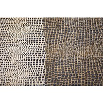 2마 F47 나일론 에나멜 레오파드 매쉬 원단 폭135cm