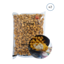 [그린쉘] 청우 치킨팝콘 2kg / 팝콘치킨 / 콜팝, 2개