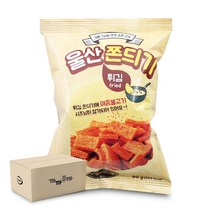 싱싱 울산쫀듸기 매콤불고기맛 스낵 80g (1박스-16개)